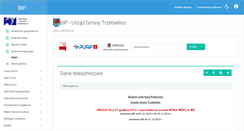 Desktop Screenshot of bip.trzebielino.pl